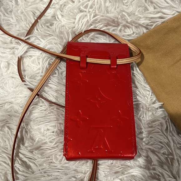 Louis Vuitton Vernis Mono cigarette case red - Picture 4 of 9